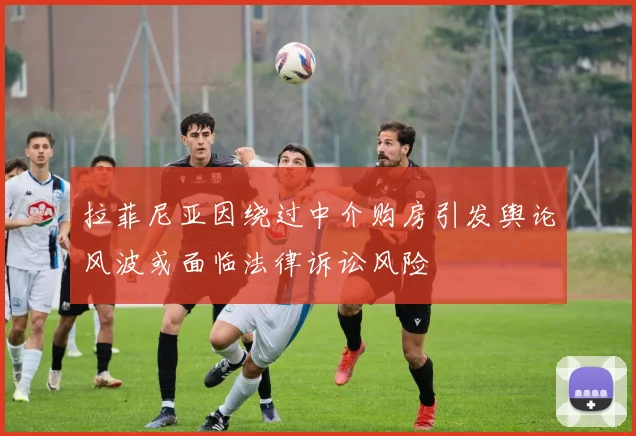 拉菲尼亚因绕过中介购房引发舆论风波或面临法律诉讼风险